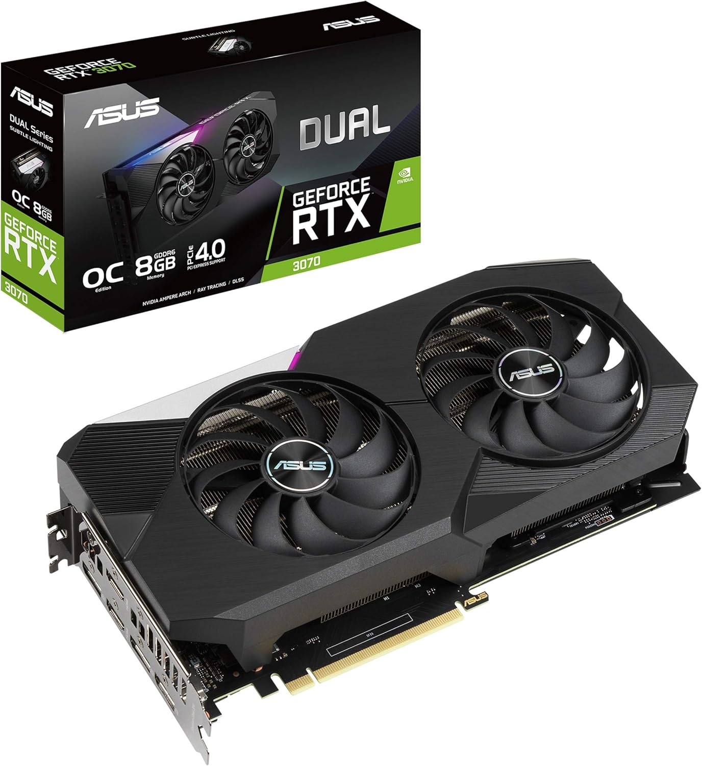 Asus Graphics Card RTX 3070 8GB Dual Fan Used Asus Graphics Card RTX 3070 8GB Dual Fan Used